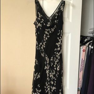 Vintage ECI New York long length dress. Size 4P